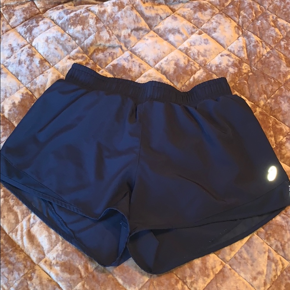 Running shorts.